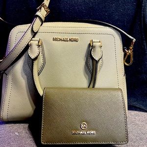 Michael Kors purse and wallet